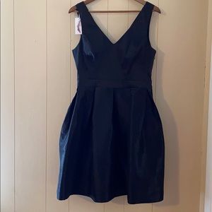 Black party dress size 10 with pockets
